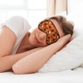 thumbnail image 6 of Cauagu Retro Halloween Print Sleep Eye Mask, Blindfold Eye Sleep Shade Cover with Elastic Strap/Headband Eye Cover Eyeshade for Night Sleeping/Travel Nap, 6 of 7
