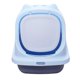 thumbnail image 1 of Contenedor de baño cerrado para mascotas con Azul, 1 of 8
