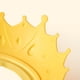thumbnail image 3 of Gorro de ducha para bebé de silicona con forma de corona, protección para las orejas, ajustable, impermeable, para lavar el cabello, para niños pequeños, amarillo, 3 of 11