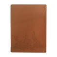 thumbnail image 1 of Estuche delgado para pasaporte, accesorios de viaje imprescindibles internacionales, compacto marrón, 1 of 8