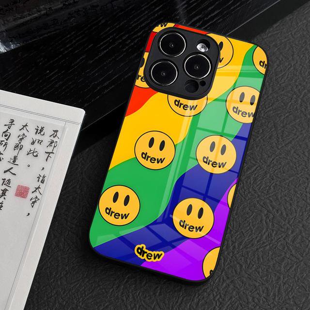 Justin Bieber Drews Phone Case for iPhone 15 Pro Max 14 Plus 12 Mini 11 13 14 Pro Max Magsafe Wireless Charge Glass Cover