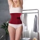 thumbnail image 3 of Sonducket Entrenador de cintura vendaje envoltura barriga adelgazante vaina mujeres cuerpo corsé Top recortador cinturón envoltura bandas fajas Cinturones Vino rojo 5m, 3 of 6