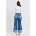 thumbnail image 6 of Judy Blue Full Size Distressed High Waist Wide Leg Jeans, 6 of 10