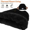 thumbnail image 3 of CENSGO Fleece Lined LED Beanie Headlamp Hat with Light, Rechargeable LED Winter Cap, Gifts for Men Women Husband (Orange), 3 of 13