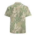 thumbnail image 3 of High Quality Hawaiian Shirts for Men Short Sleeve Aloha Beach Shirt Floral Summer Casual Button Down Shirts Blouses P64FT3, 3 of 7