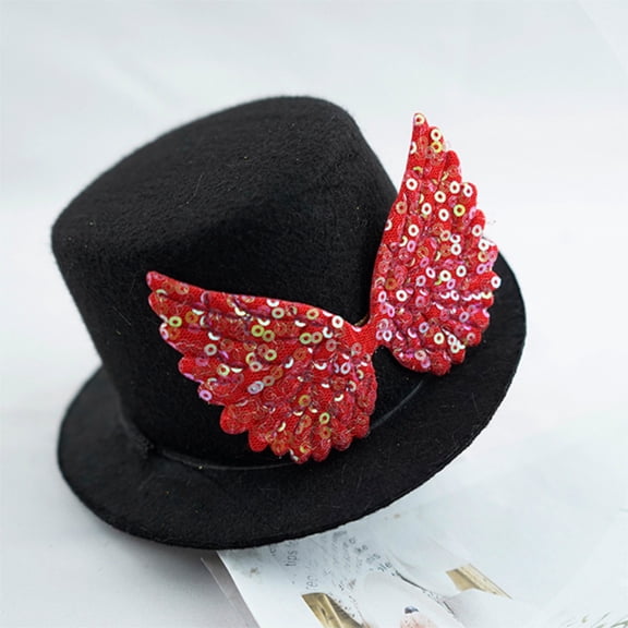 Pet Top Hat Collection – Elegant Gentleman Cosplay Headwear for Weddings & Birthday Parties,Adjustable Dog & Cat Dress-Up Accessories