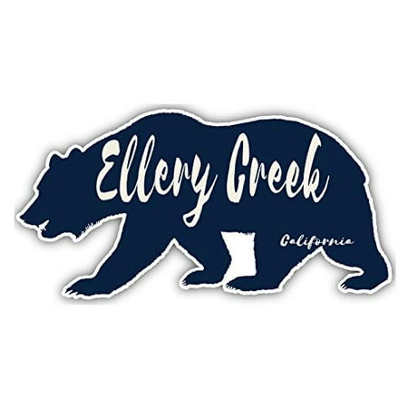 

Ellery Creek California Souvenir 5x2.5-Inch Magnet Bear Design