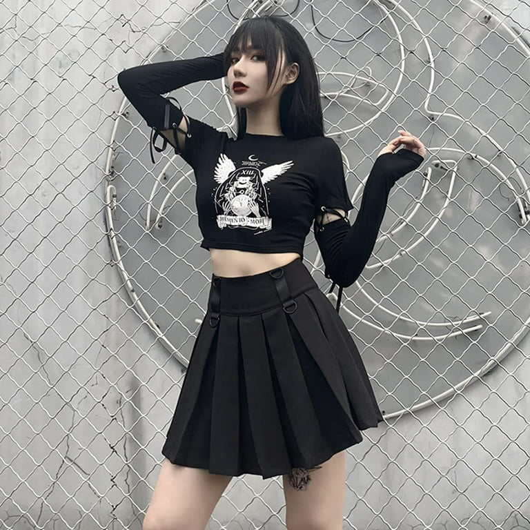 Women Gothic Clothing  EMO Punk Apparels,Alt Fashion Outfits
