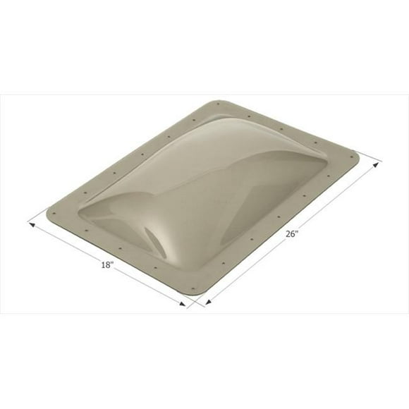 BRI-RUS SPEC SL1422S 14 x 22 Po. Puits de Lumière, Fumée