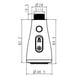 thumbnail image 5 of Cabezal De Rociador Para Grifo Extraíble, Boquilla Para Grifo De Cocina, Cabezal De Repuesto Para Grifo De Fregadero Noticed HA030392-00, 5 of 6