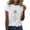 White, variant on Pxxlle Casual T Shirts for Women Trendy Daisy Flower Graphic Tees Comfy Short Sleeve Cotton Tshirt Shirts Loose Fitted Crewneck Tshirts (White S)