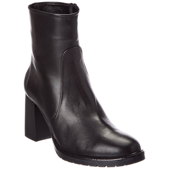 La Canadienne Livon Leather Bootie, 8, Black