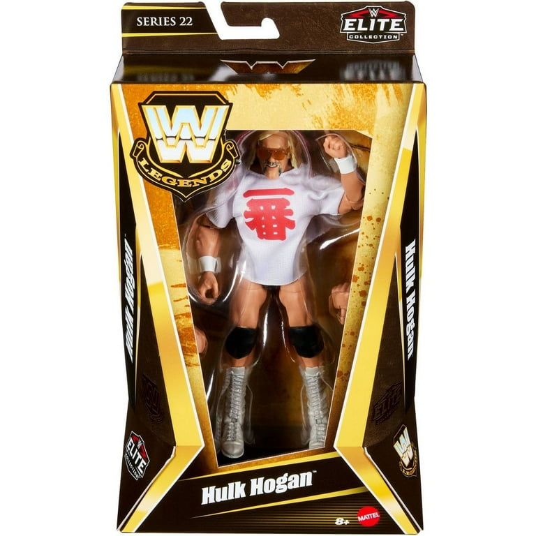 『WWE』HOGAN BOXフィギュア Mattel WWE Wrestling Legends Series 22 Hulk Hogan, Plastic