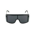 thumbnail image 2 of OVERSIZED VINTAGE RETRO Huge Big MASK SHIELD Half Face Owen Style SUNGLASSES, 2 of 13