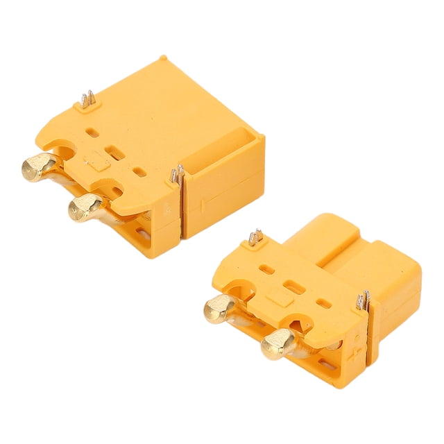 XT60PT Connector Plug, Long Service Life Convenient XT60PT Connector with Plug Back Cover for RC Battery
