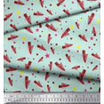 thumbnail image 3 of Soimoi Poly Georgette Fabric Star & Shoes Fashion Print Sewing Fabric Yard 42 Inch Wide, 3 of 3