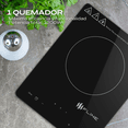 thumbnail image 3 of FLINE | Parrilla de Inducción Magnética Portatil 1 Quemadores 1200W 110v | Belfast 1, 3 of 8