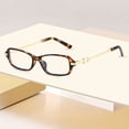 thumbnail image 3 of Gafas retro rectangulares de moda para mujer, estilo años 90, gafas pequeñas cuadradas con filtro de luz azul, gafas retro, 3 of 3