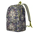 thumbnail image 5 of Sac à Dos en Toile Motif Cachemire Coloré, Sac à Dos Artistique Ethnique Boho pour Femmes, Sac de Jour Léger Floral Rétro, 5 of 5