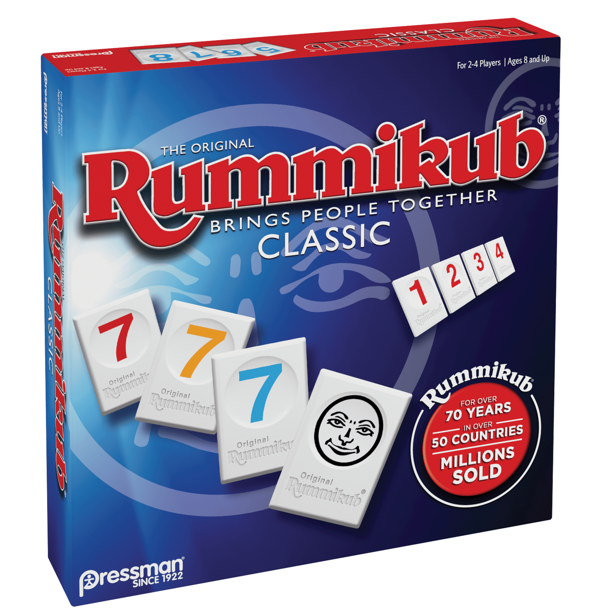 Rummikub Classic The Classic Tile Family Fun Board Game By Ideal