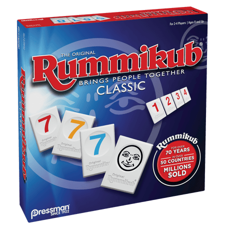 Rummikub Classic Edition - The Original Rummy Tile Game for Ages 8 and up - by Pressman