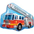 thumbnail image 1 of 36 in. Red Fire Truck Helium Shape Balloon, 1 of 1