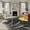 Yellow, variant on Bathroom Rugs 2x3 Ft, Yellow Moonlight Non Slip Area Rugs for Kitchen Bedroom Entryway, Modern Rustic Rabbits Botanical Washable Carpet Runner Rug Floor Mats for Bedroom Home Decor