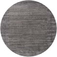 thumbnail image 1 of Ahgly Company Indoor Round Mid-Century Modern Gray Oriental Area Rugs, 7' Round, 1 of 6