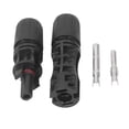 thumbnail image 1 of V Solar Photovoltaic Connector,5 Set Solar PV Solar Connector Solar PV Connector Eco-Friendly Materials, 1 of 14