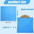 thumbnail image 2 of Woeilo Zippered Silver Storage Bags, Anti Tarnish Silver Keeper for Jewelry and Flatware, 2 of 5