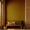 thumbnail image 2 of S4Sassy Peel & Stick Vinyl Wallpaper, Paisley Wall Paper Contact Paper Waterproof - Yellow, 25"x240", Removable Asian Style Covering for Home Decor in Bedrooms & Living Areas, 2 of 9