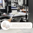 thumbnail image 2 of HUGFEG 12 Pcs 3D Printer Heatbed Leveling Parts, 16mm Silicone Solid Column 3D Printer Heat Bed Leveling Parts Heat Resistant Buffer Leveling Spring Replacement Part for Ender 3 Pro/CR-10 UA824-3756, 2 of 6