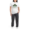 thumbnail image 5 of CafePress - Kildare Shamrock Women's Light Pajamas - Women's Short Sleeve Print T-Shirt and Pants Light Cotton Pajama Set, 5 of 7