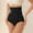 🔥 Black, variant on High-Waist Body Shaper Briefs Seamless Tummy Control Mid-Rise No-Roll Design Breathable Stretch Fabric Hip Lift Flat Seams Cotton Lined Crotch Invisible Fit Comfortable Everyday Shapewear Panties