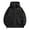 Black, variant on WREESH Fashion Winter Jacket Men'S Stitching Drawstring Hooded Slim Jacket Coat Outwear Coffee