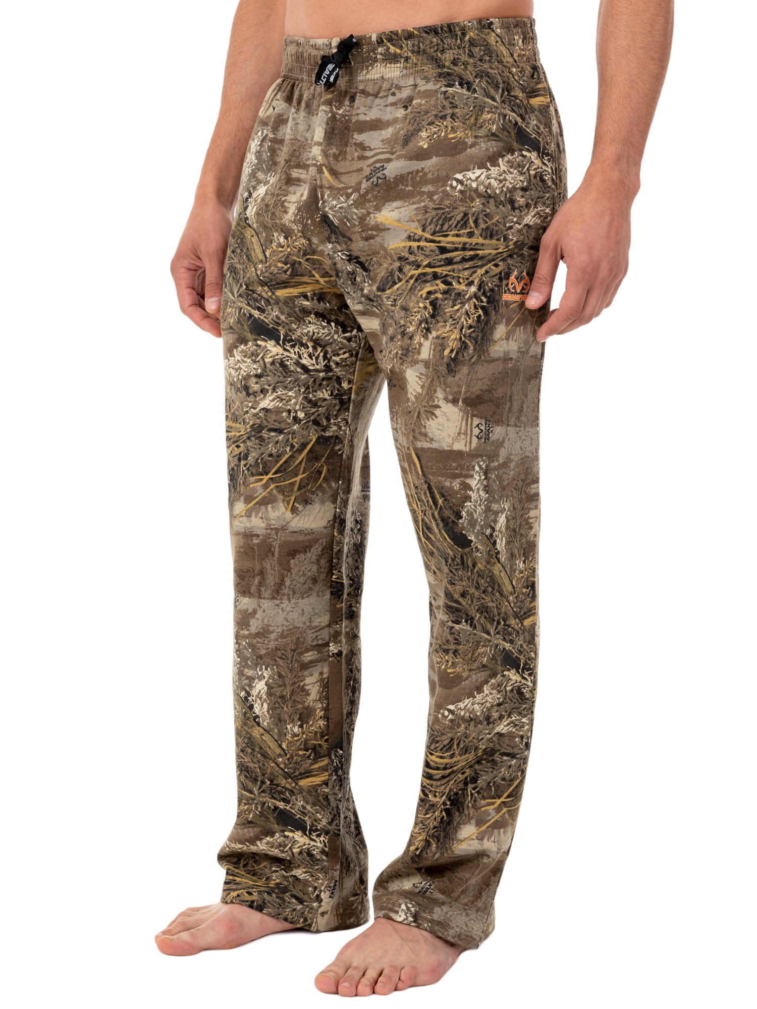 camouflage fleece sweatpants