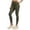 *Army Green, variant on ClodeEU Women's High Waist Stretchy Workout Leggings with Pockets,Casual Yoga Pants Army Green,Women's Plus L