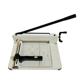 Paper Cutter Heavy Duty A4-B7, 12″ Cut Length Guillotine Paper Trimmer for  Cardstock Metal Base, with Safety Blade Lock&Dual Guides, 12 Sheets  Capacity, for Home Office Classroom School - Coupon Codes, Promo