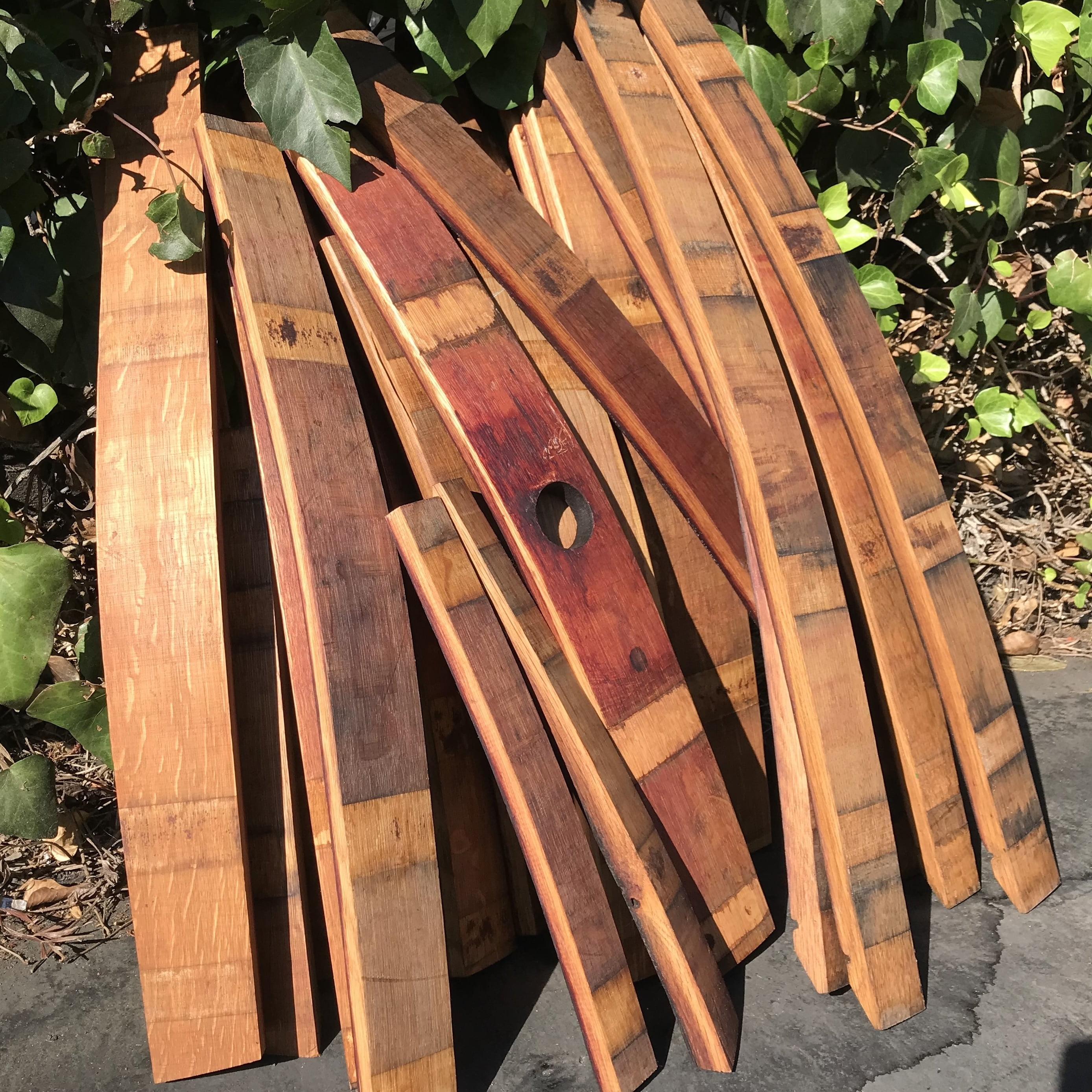 Wine Barrel Adirondack Chair Kit