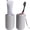 Gray, variant on Travel Toothbrush Holder Cup Case with Lanyard 2-in-1 Portable Anti-Slip Waterproof Detachable Rinsing Cups Capsule Compact Toothbrush and Toothpaste Storage Box Organizer for Trip, Camping & Gym