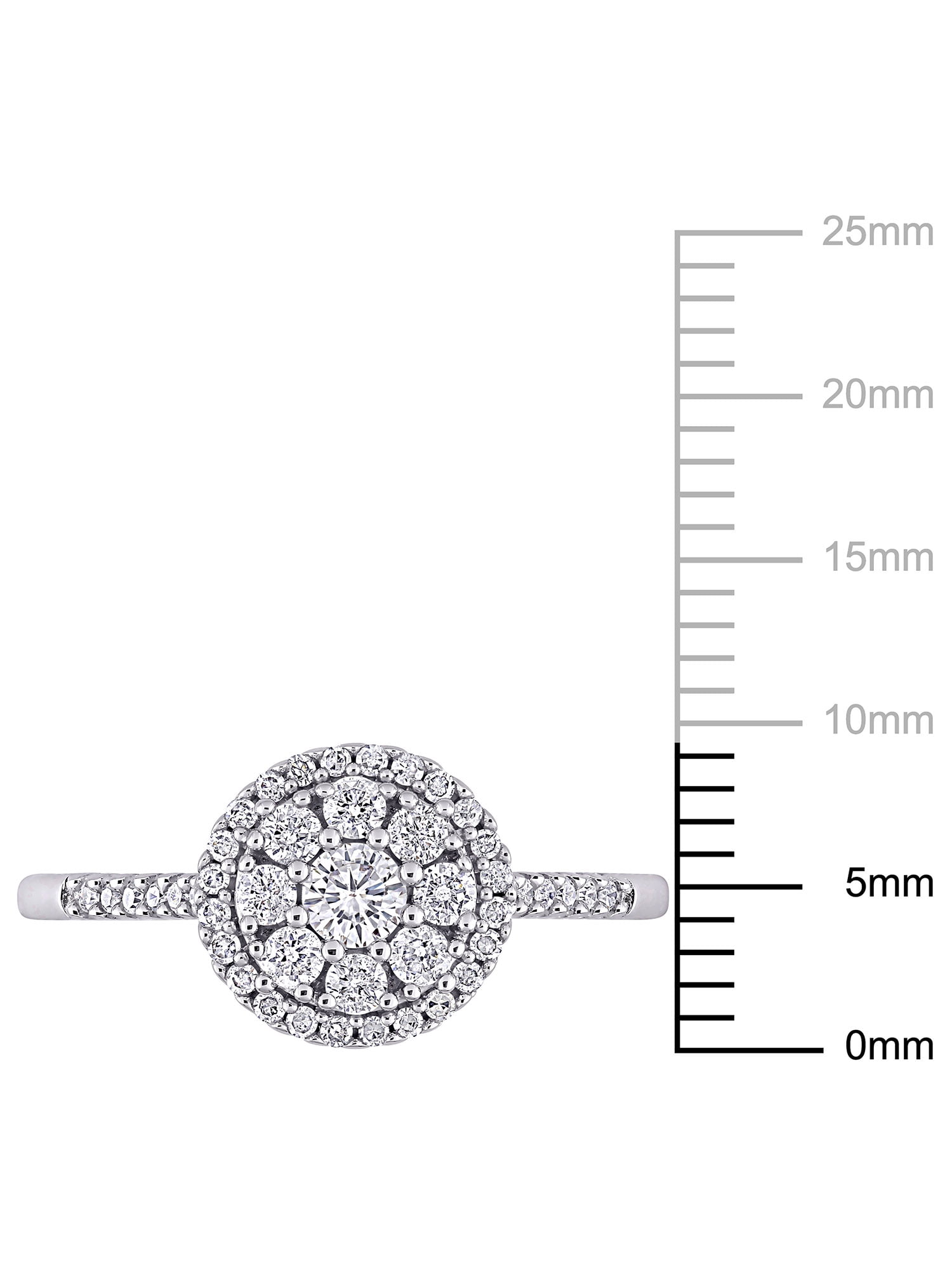 Everly Women's Diamond 10K White Gold Engagement Ring