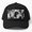 Black, variant on Bizarre Battle Baseball Hat, Unusual Action Scene Graphic Design, Classic Everyday Cap