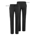 thumbnail image 5 of Adar Pro Scrubs For Women - Skinny Leg Yoga Scrub Pants - P7102 - Black - L, 5 of 7