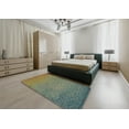 thumbnail image 5 of Ahgly Company Machine Washable Indoor Round Transitional Mocha Brown Area Rugs, 7' Round, 5 of 7
