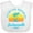 AA-White, variant on Inktastic Summer Enjoy the Sunshine Jacksonville Florida in Blue Boys or Girls Baby Bib