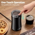 thumbnail image 3 of Coffee Grinder Electric, One Touch Coffee Bean Grinder for Beans, Spices, Herbs and Seeds, Compact Design, with Clean Brush Black, 3 of 4