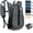 Gray, variant on 15L Small Hiking Backpack for Women Men, Foldable Packable Backpack with Phone Pocket, Lightweight Travel Daypack for Hiking Camping Outdoor (Black)
