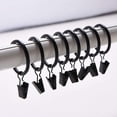 thumbnail image 5 of 100 Pcs Metal Curtain Clips, Small Curtain Clips With Hooks Photo Clips Bulldog Clips Laundry Hooks For Curtain Rings, 5 of 5