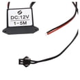 thumbnail image 3 of Câble Rouge-Noir DC 12V EL wire Néon Bande de Lumière Onduleur Unité Pilote de l'Unité, 3 of 3