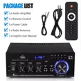 thumbnail image 4 of AK45 Pro Digital Amplifier Bluetooth Channel 2.0 High Fidelity Audio Amplifier Home Car Karaoke, 4 of 8